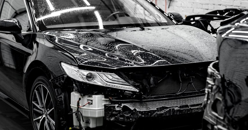 Camry черная — фото работы РефлекТОН