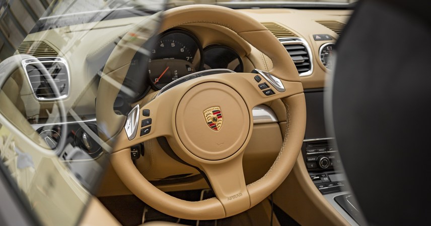 Porsche Boxter белый — фото работы РефлекТОН