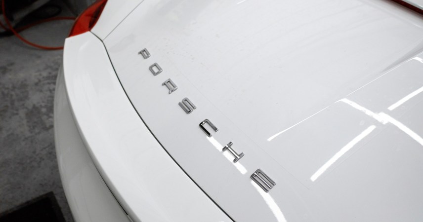 Porsche Boxter белый — фото работы РефлекТОН