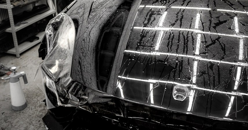 Porsche Cayenne черный — фото работы РефлекТОН