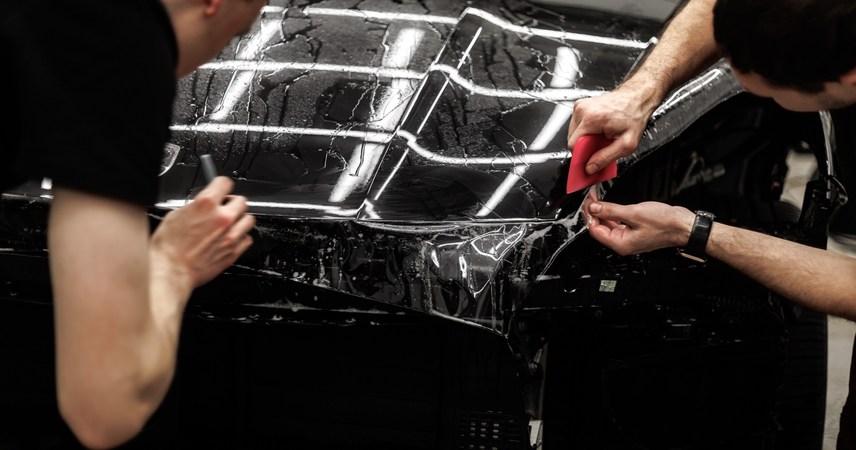 Porsche Cayenne черный — фото работы РефлекТОН