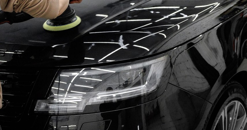 Range Rover полировка — фото работы РефлекТОН
