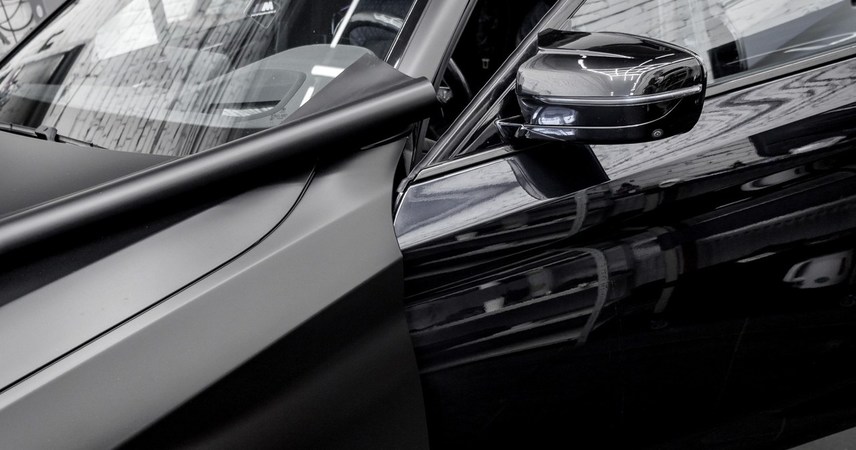 BMW 5 G30 черный мат — фото работы РефлекТОН